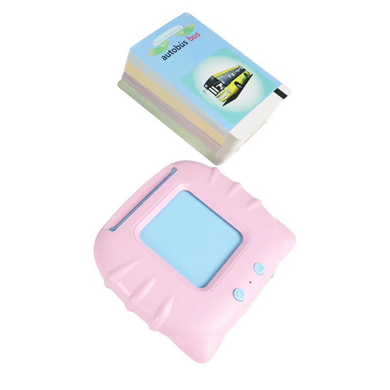 New Early Education Flash Card Learning Toys Talking Flashcards for Kids Preschool English Electronic Audio Book Machine Gift
